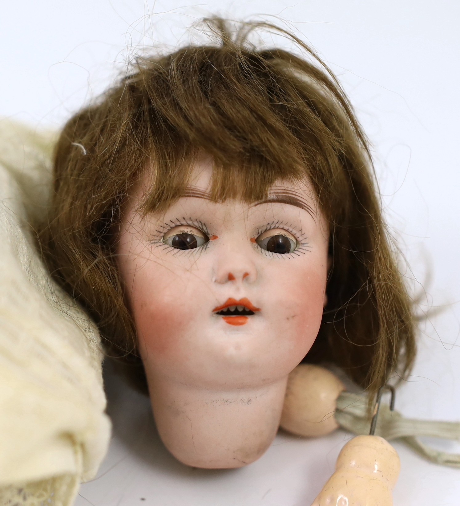 A Franz Schmidt & Co. walking doll, German, circa 1902, 12in.